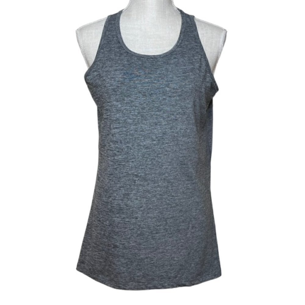 CHAMPION Marled Gray Athletic Tank Top - Size Large